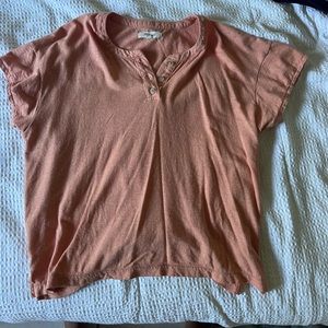 Madewell Coral Tee